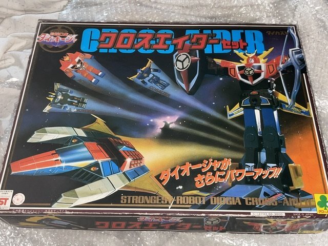 希少 当時物 クローバー 最強ロボ ダイオージャ DXクロスエイダー