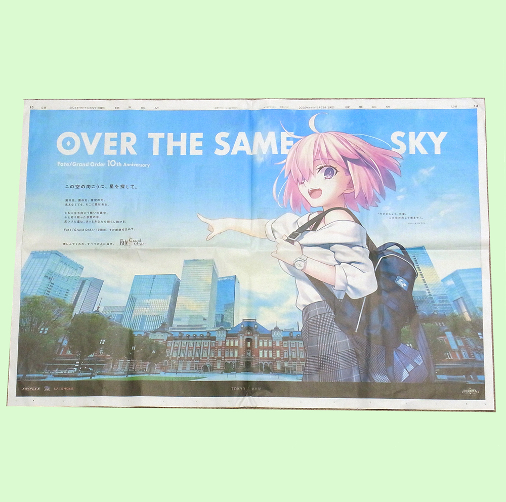 Jp Store FGO MELTY BLOOD 空の境界 月姫 歌月十夜 A3クリアポスター