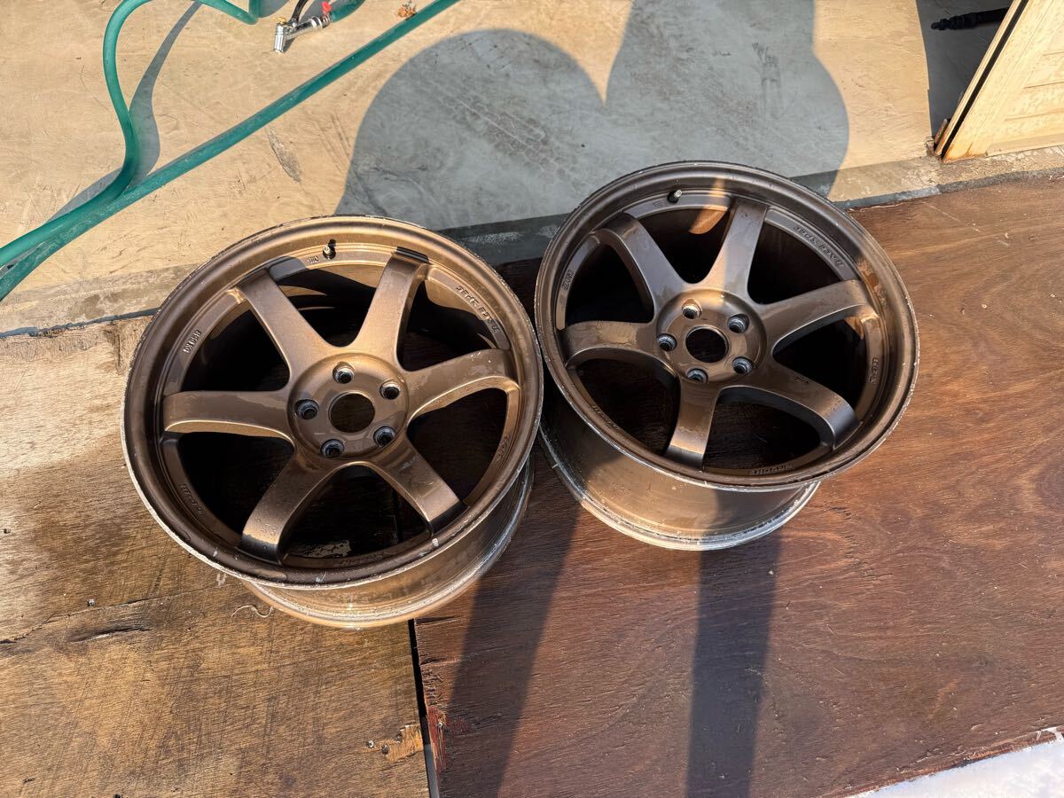 SHOGUN T4★18インチ ×9.5J +18 ＆ 10.5J +15 5H-114.3★異Ｊ組み合せ ブラック 4本★逆反り コンケイブ RX7 FC3S/FD3S RX8 SE3P GTO w4 shogun t4 18インチ 4本 セット 将軍 SHOGUNホイール 18インチ 4本 9.5