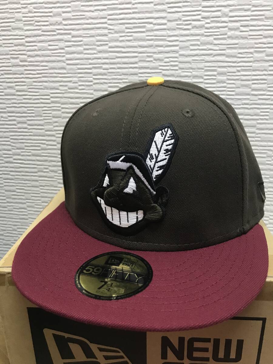 インディアンス　メッシュキャップ　ニューエラコラボ エクストララージ XLARGE × NEWERA WALKING APE MESH SNAPBACK