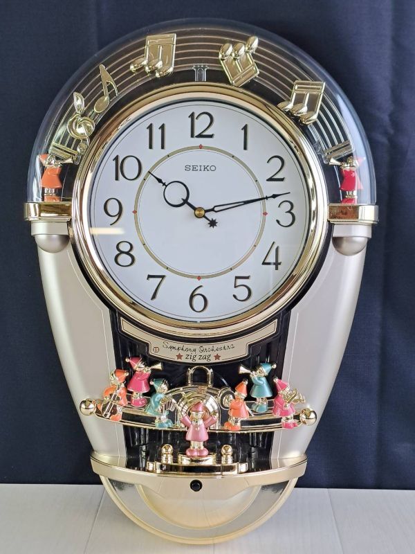SEIKO　電波時計　セイコー　AM220B　ウェーブシンフォニー SEIKO 電波時計 セイコー AM220B ウェーブシンフォニー - メルカリ
