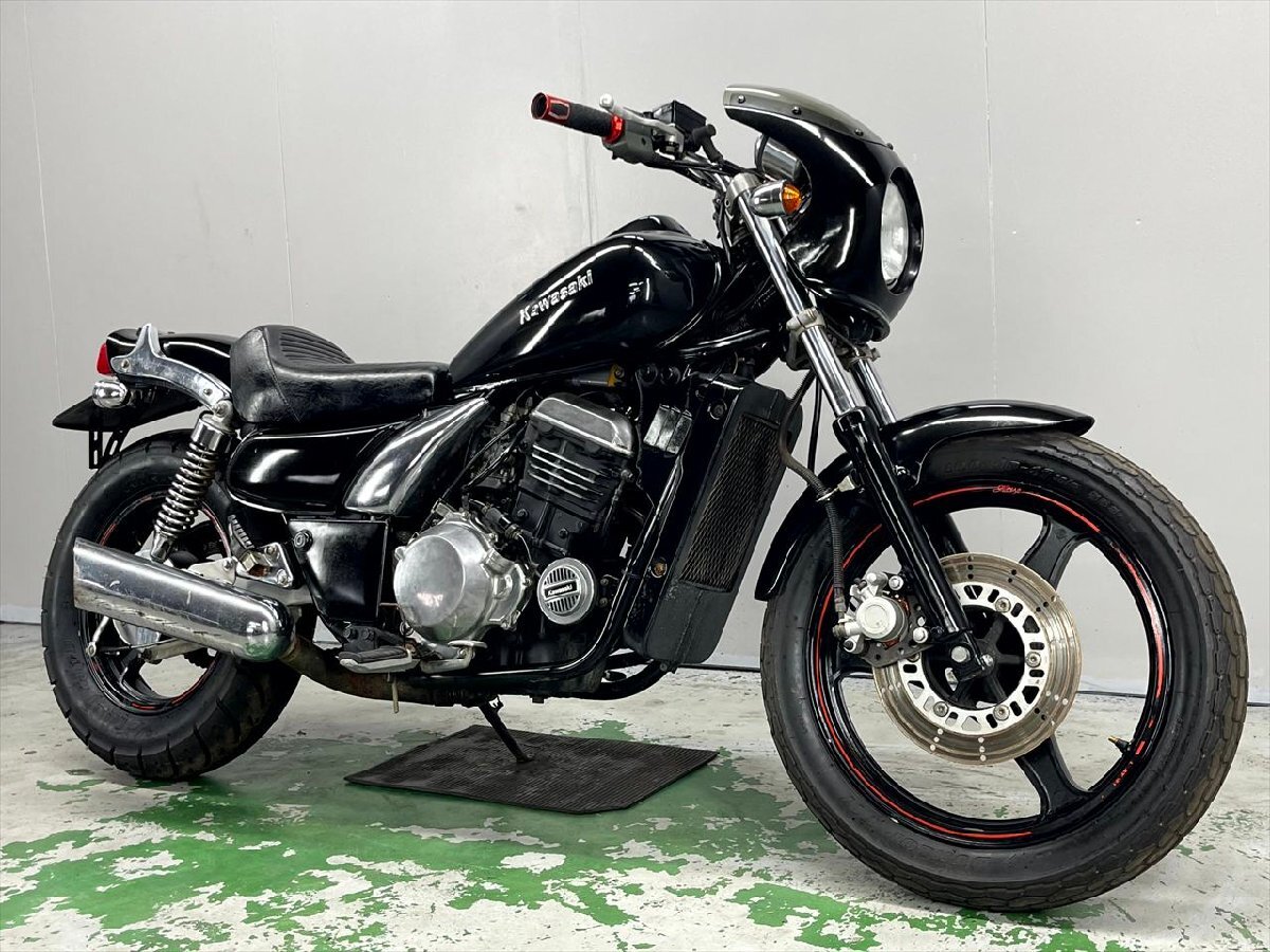 ☆エリミネーター250SE 純正ビキニカウル 取り付けステー付属 綺麗な