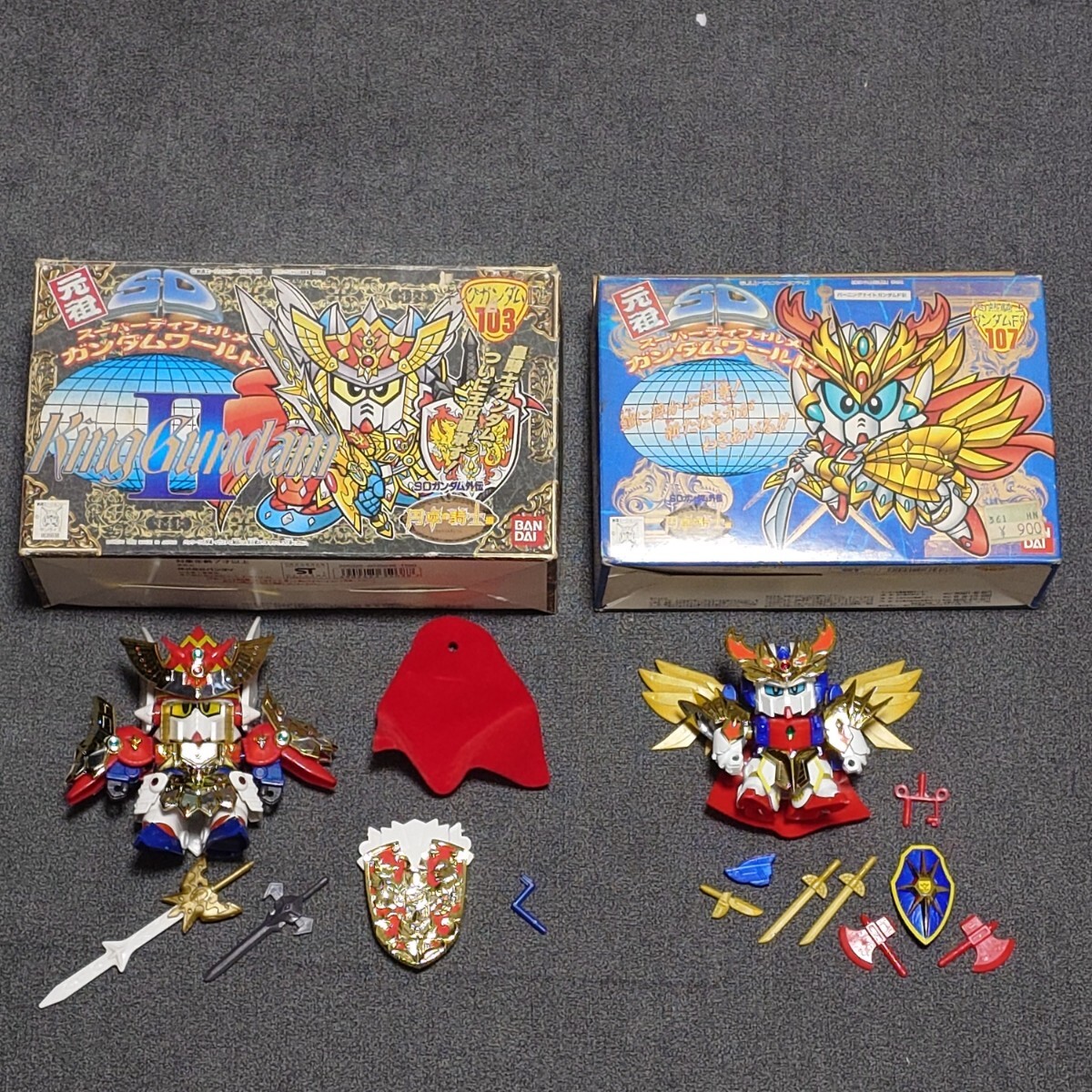 元祖SDガンダム ガンダムF91 蛍光＆メッキ仕様　 激レア品 バンダイ 元祖SDガンダム 灼熱騎士F91 メッキバージョン - メルカリ