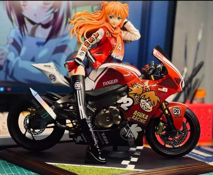 希少品レア☆綾波レイ ガレージキット 塗装組立済みレーシング