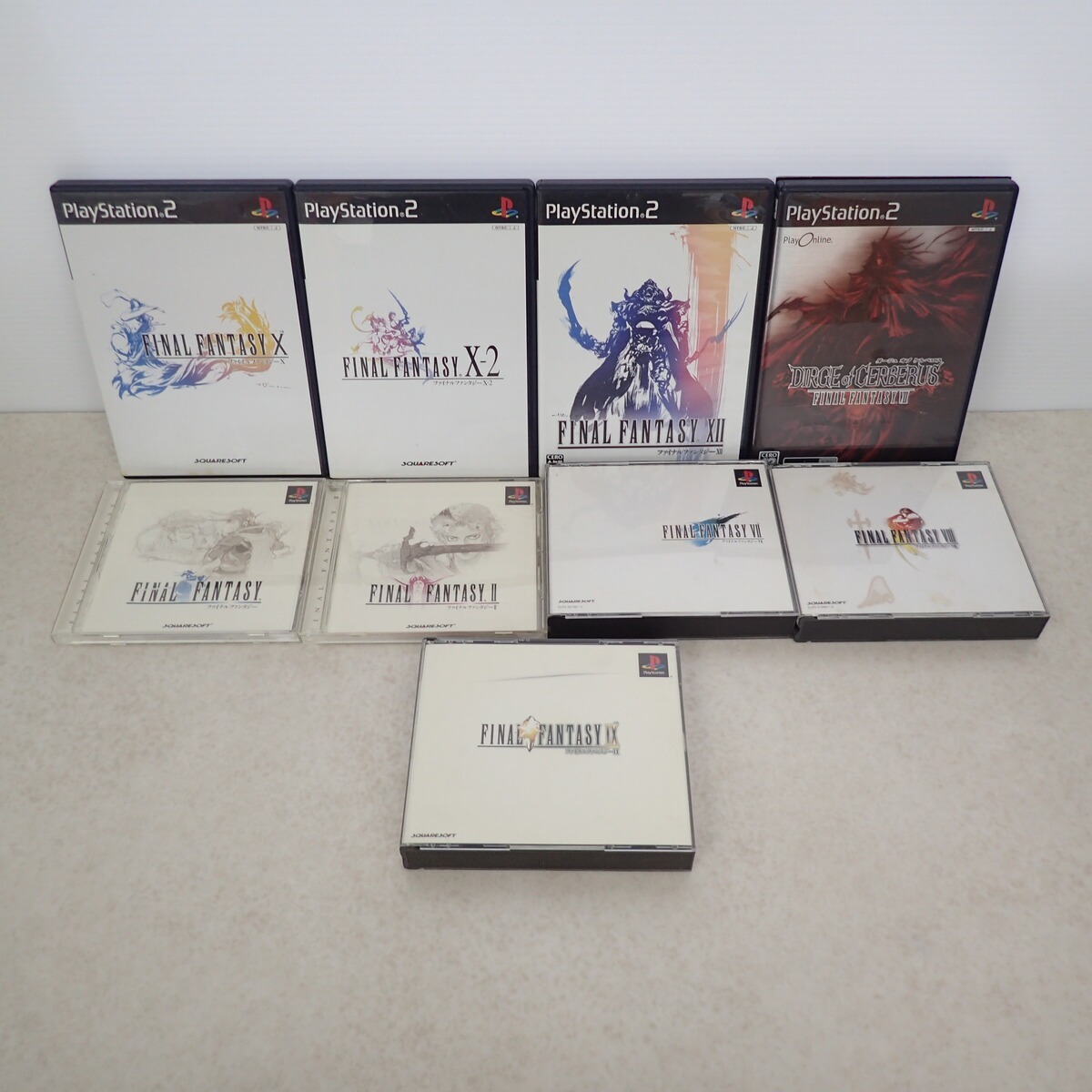 COLEÇÃO FINAL FANTASY PS2 | Brasil