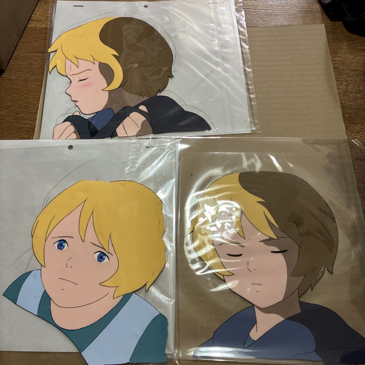 ☆世界名作劇場☆ロミオの青い空 セル画4枚セット ～ロミオ～ ☆