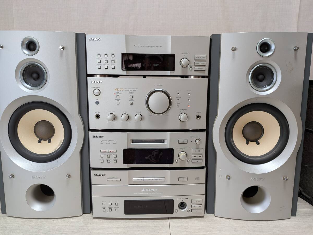 △2194 現状品 オーディオ機器 システムコンポ SONY ST-MS99/ TA △2194 現状品 オーディオ機器 システムコンポ SONY ST-MS99/ TA