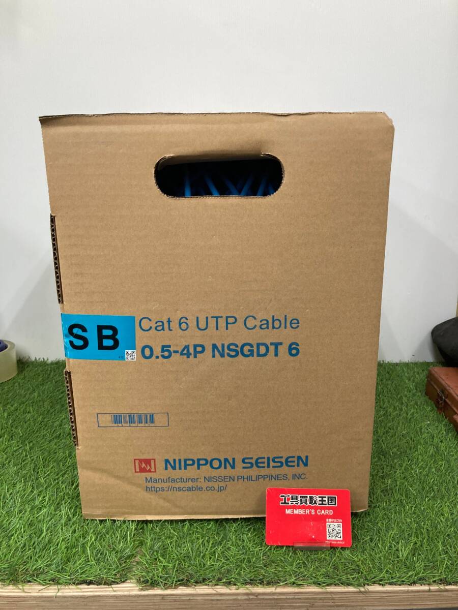 【未使用に近い】同梱不可【未使用】★日本製線 Cat6 UTPケーブル 0.5-4P NSGDT6 ITH3QLV31EKGの落札情報詳細 ...