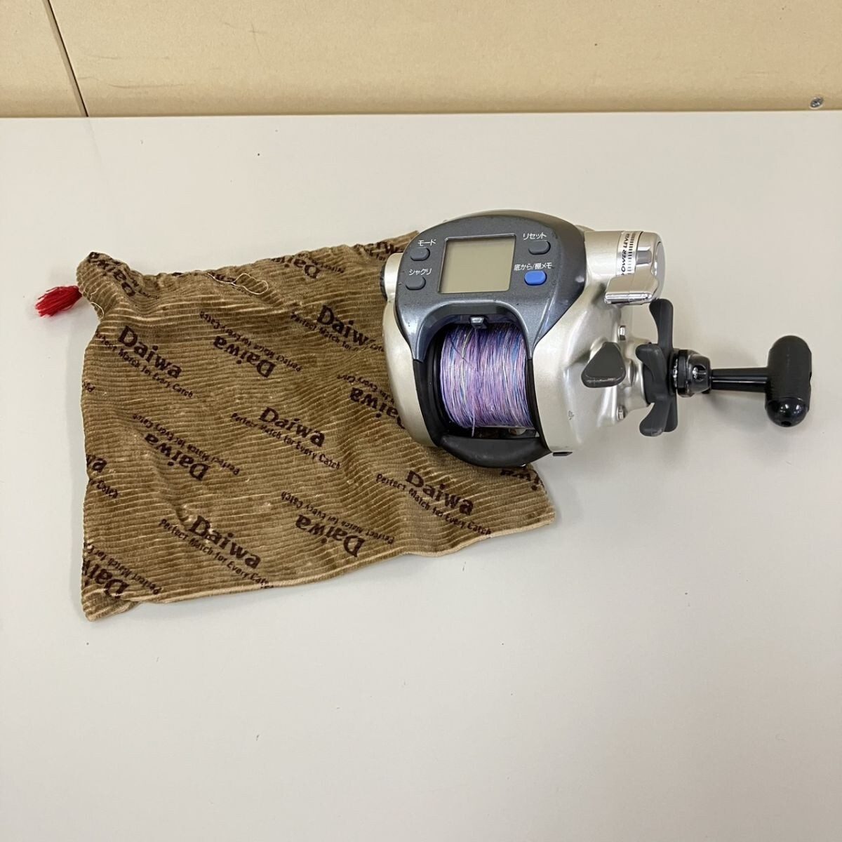 【傷や汚れあり】K327-M30-764 Daiwa SUPER TANACOM-5 500W ダイワ スーパータナコンS 電動リール 釣り ...