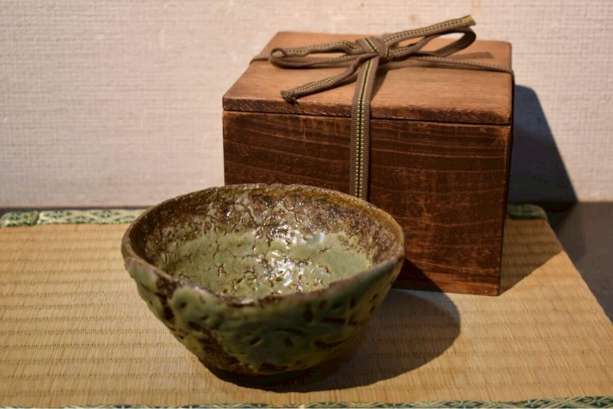 傷や汚れあり】T962. 西山窯【坂本瀧山】造 伊賀焼 獅子置物 坂本俊人