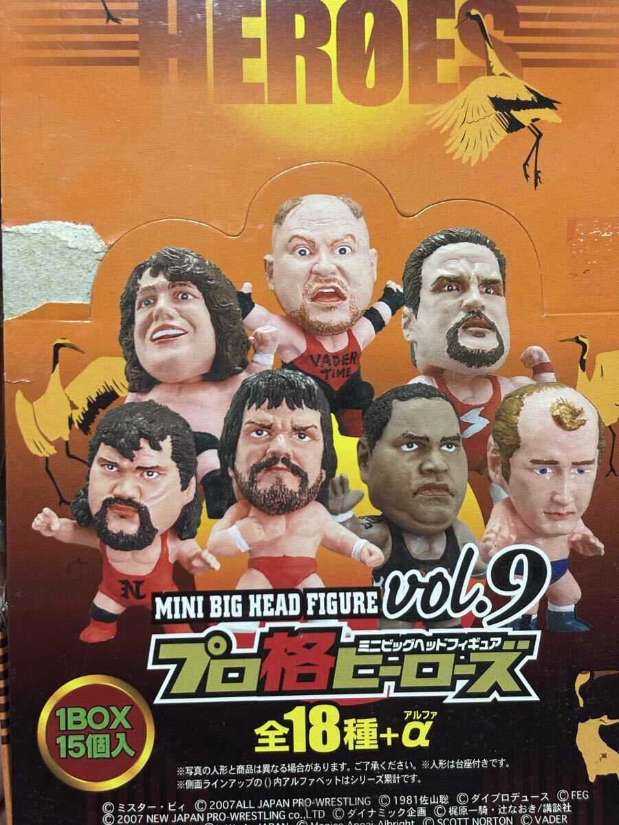 プロ格ヒーローズ　14/18種類　14個　グレートムタ　曙　タイガーマスク　ジャイアント馬場　ドリーファンク　大仁田厚などの1番目の画像