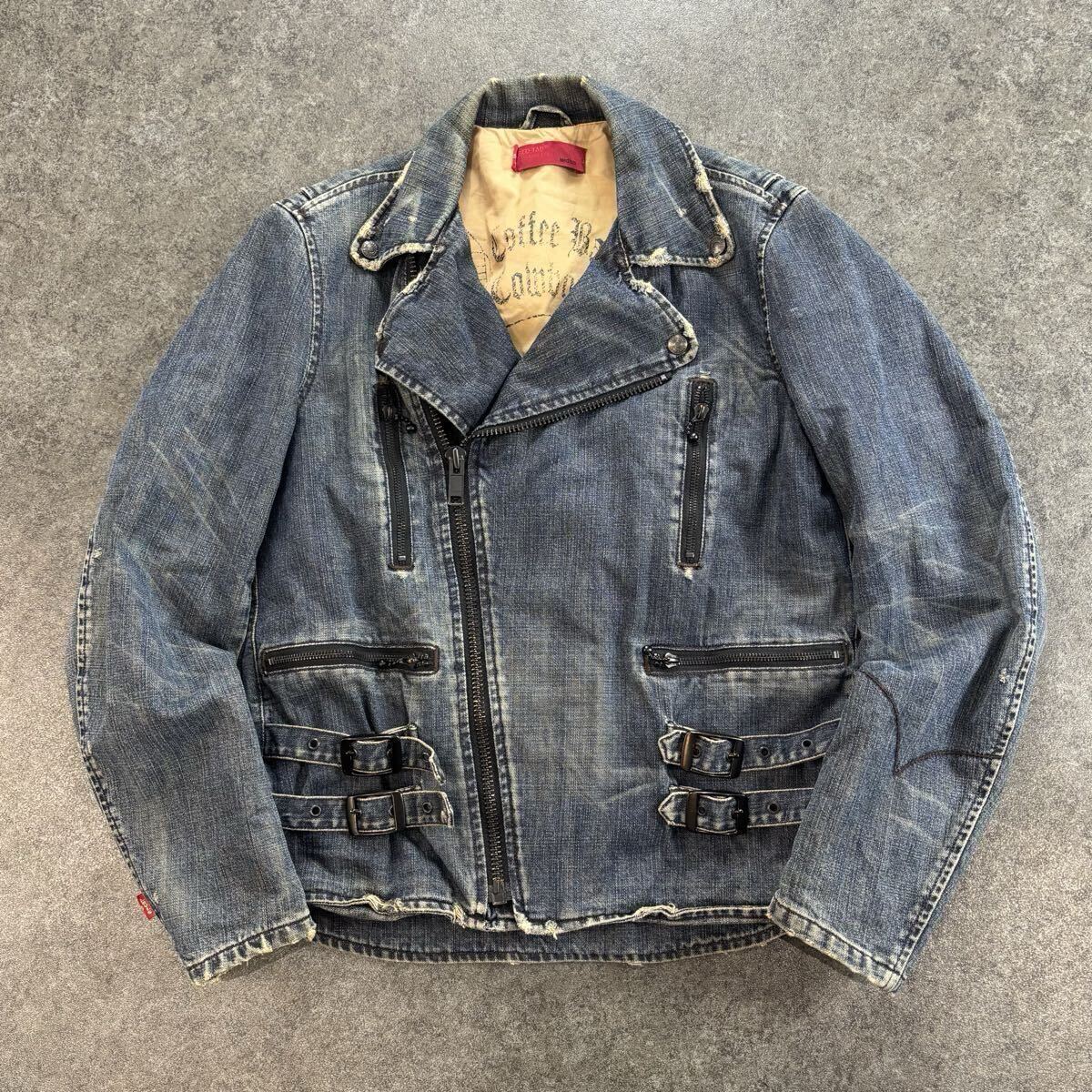 中古】Levi's/リーバイス◇70911 デニムライダースジャケット Mの落札