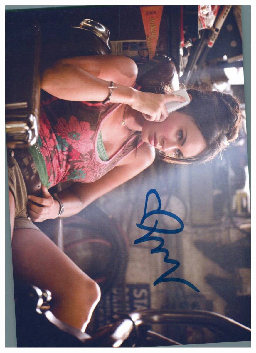 H 2L判 ミーガン・フォックス Megan Fox 直筆サイン写真 証明書COA 2の