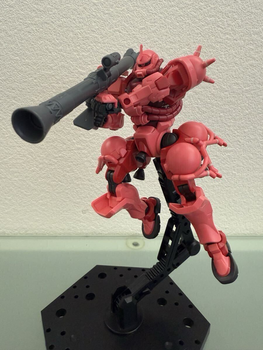 【素組完成品】HG 1/144 シャア専用ザク GQ 機動戦士 ガンダム GQuuuuuuX ジークアクス シャア 専用 ザク ガンプラの1番目の画像