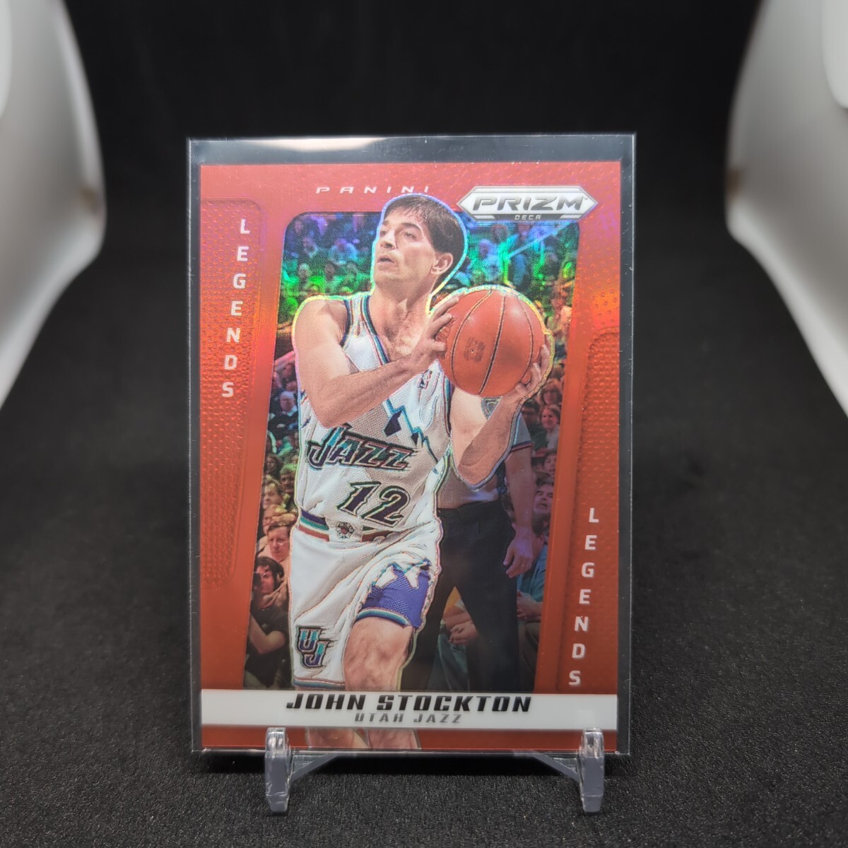 John Stockton 】2018-19 Panini Revolution Auto！！ジョン・ストック