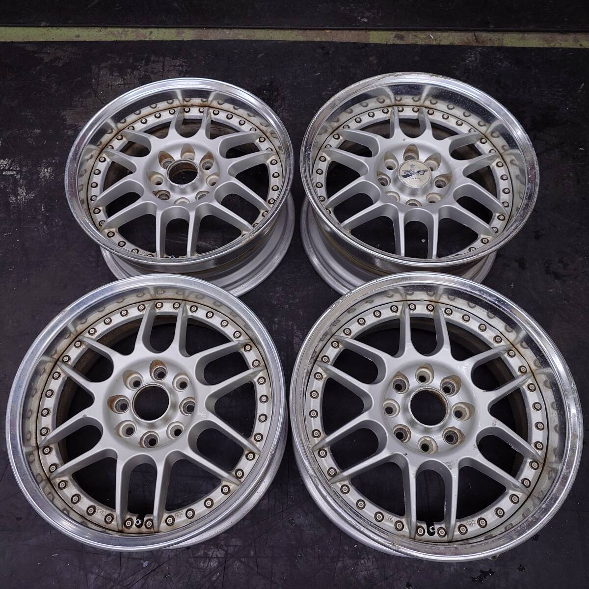 7519】ワーク EWING RSZ 16インチ 7J ＋42 PCD114.3 ホイール4本の落札
