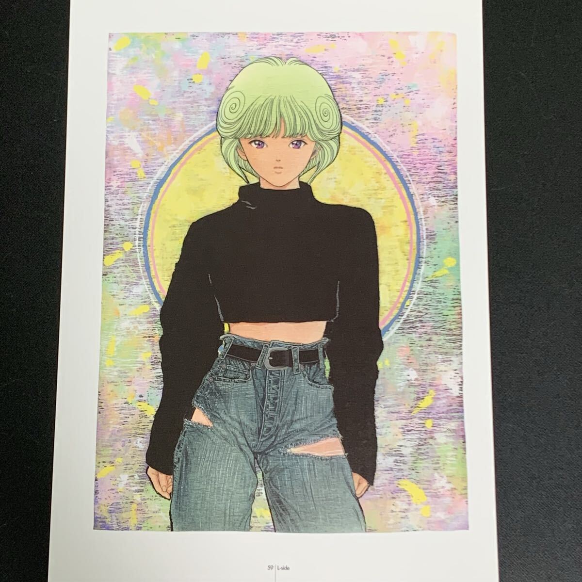 桂正和先生 直筆サイン 直筆画 『電影少女』（でんえいしょうじょ