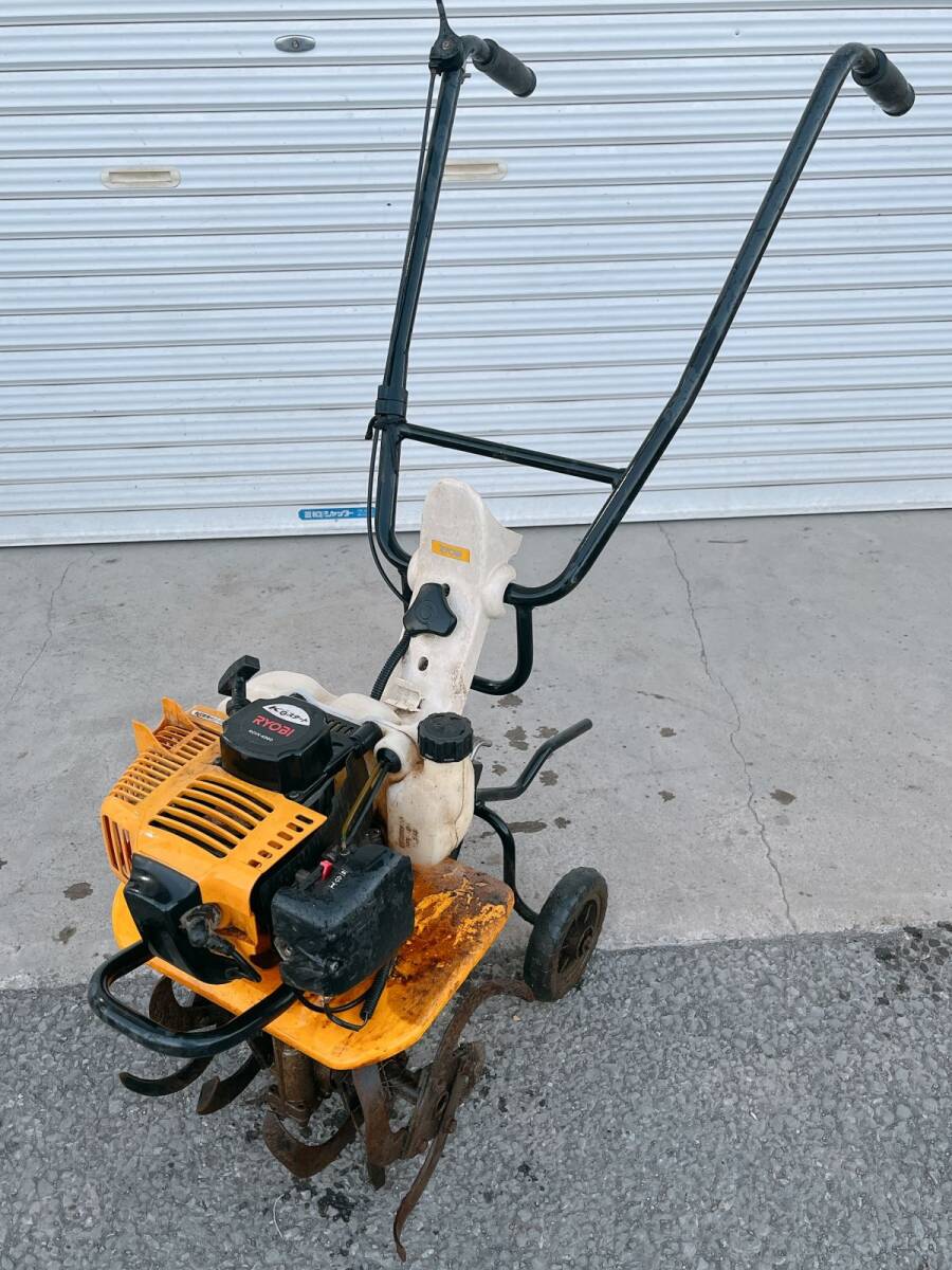 【引取限定】リョービ RCVK-4300 耕運機 エンジンカルチベータ RYOBI【安佐北店】【中古】 中古】リョービ エンジンカルチベータ RCVK-4300 キャブレター RYOBI