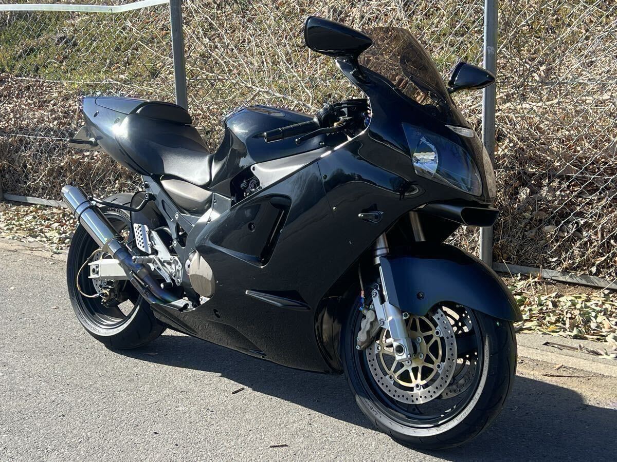 カワサキ ZX12Rカスタム A型フルパワー 逆車マレーシア 即決特典ありの
