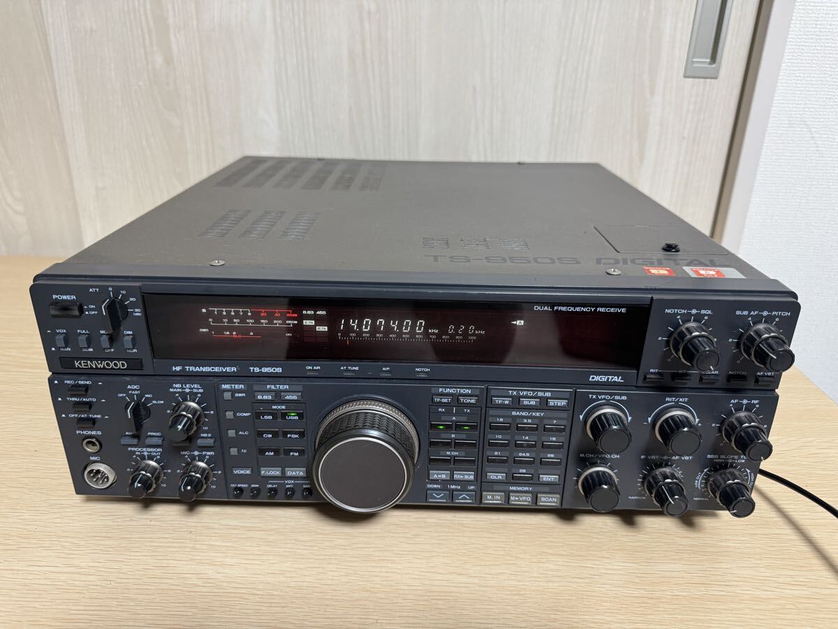 通電OK KENWOOD ケンウッド X205 D205 カセット CD チューナー 当時物