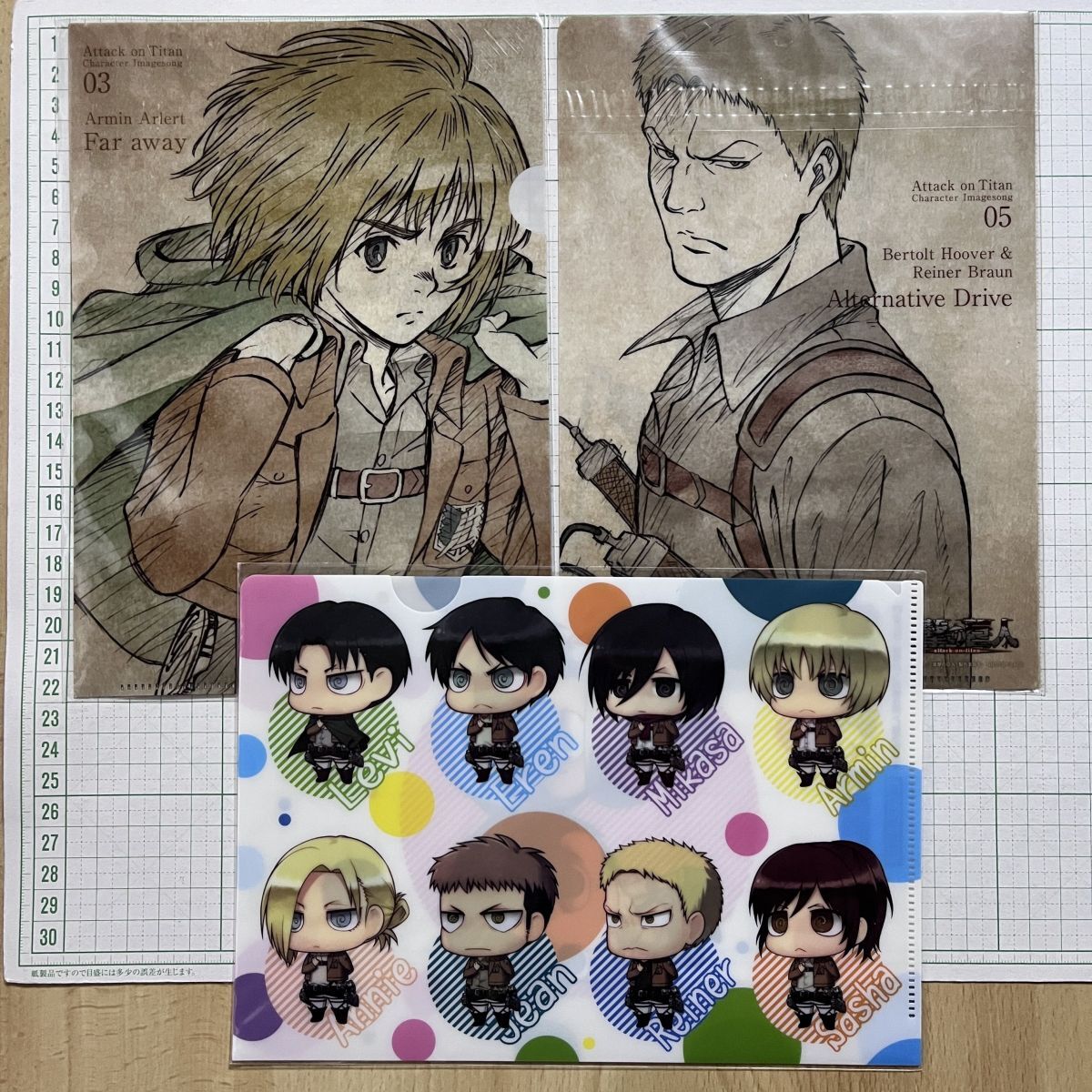 送料無料】進撃の巨人展FINAL 入場特典 ネーム 進撃の巨人 調査兵団