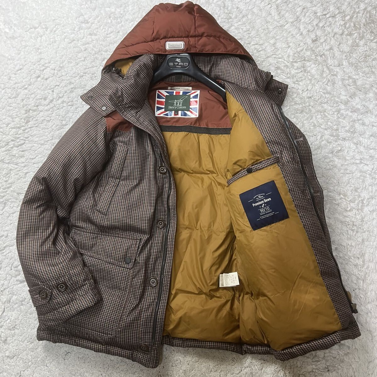 Henry Cotton's ヘンリーコットンズ オイルド ジャケット ミリタリー Henry Cotton's ヘンリーコットンズ オイルド ジャケット ミリタリー
