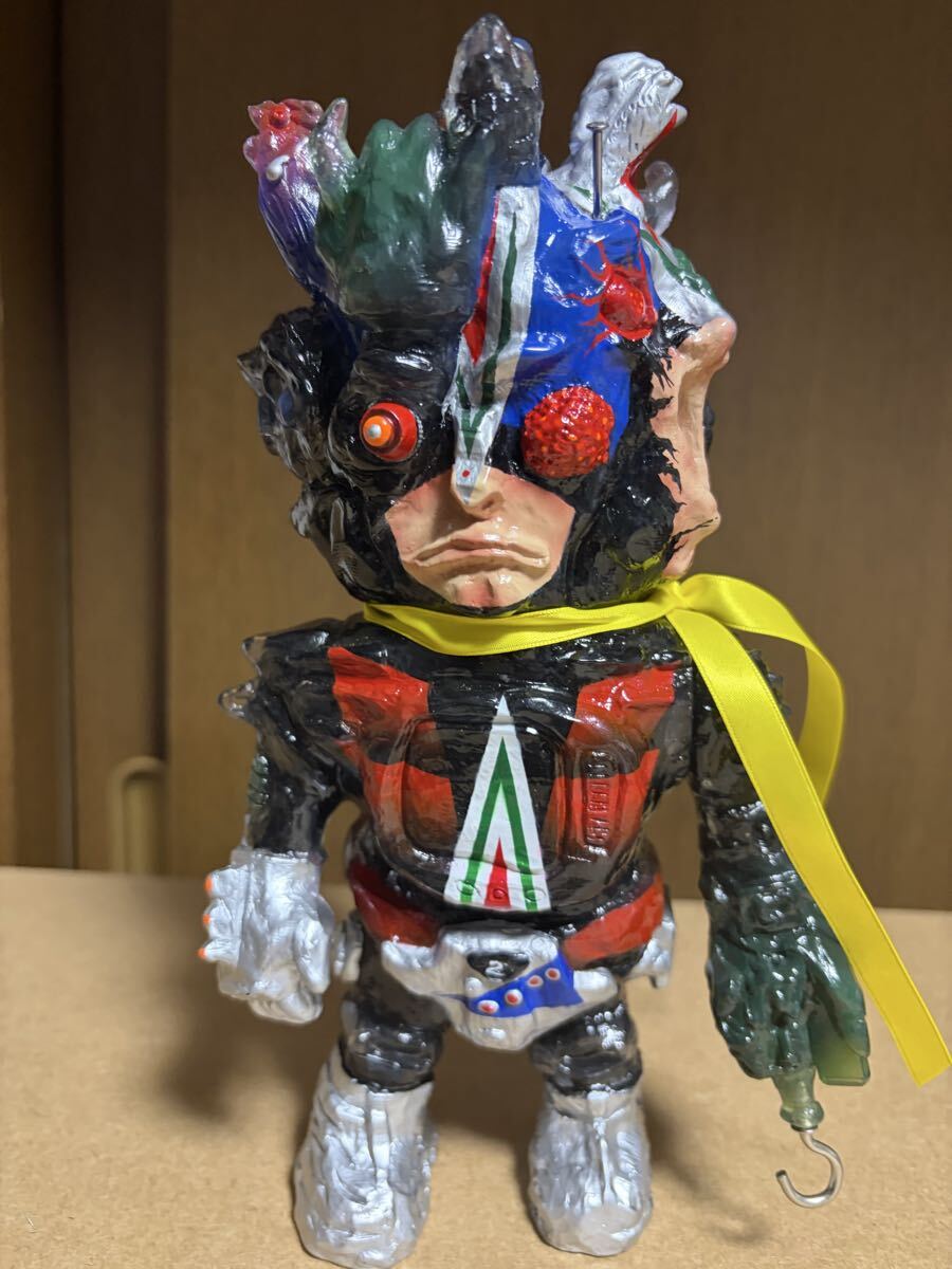 30 送80サ C091823 仮面ライダーZO 栄光の7人ライダー ソフビ 中古品の