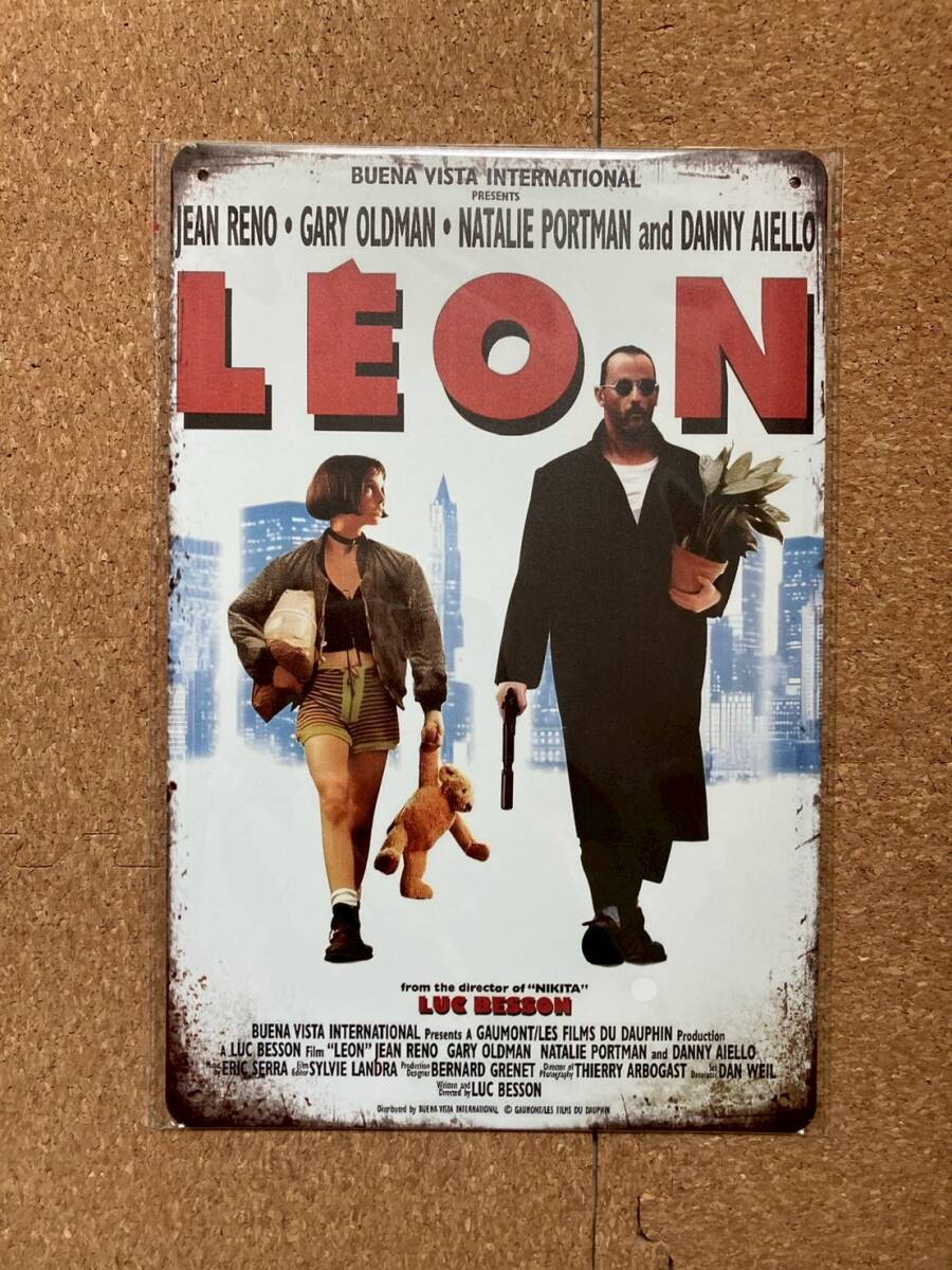 レオン ( LEON ) ジャン・レノ & ナタリー・ポートマン 直筆サイン入り