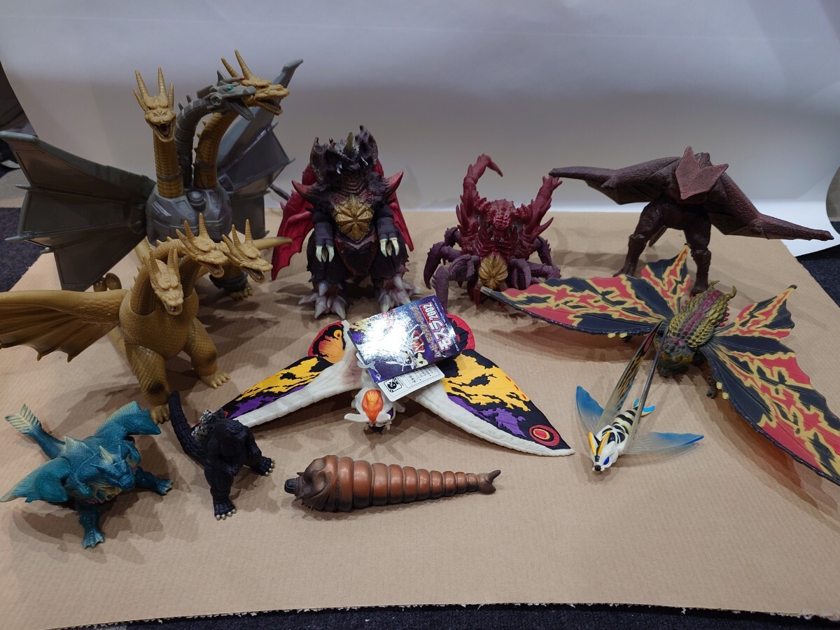 中古】BANDAI 【メカキングギドラ 1991・キングギドラ 1984