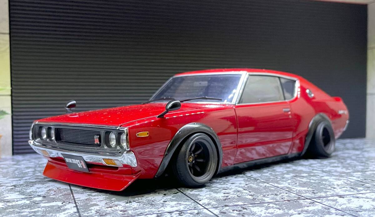 絶版！Aa 1/18 ハコスカ GT-R チューンドVer 白 カスタム ワタナベ