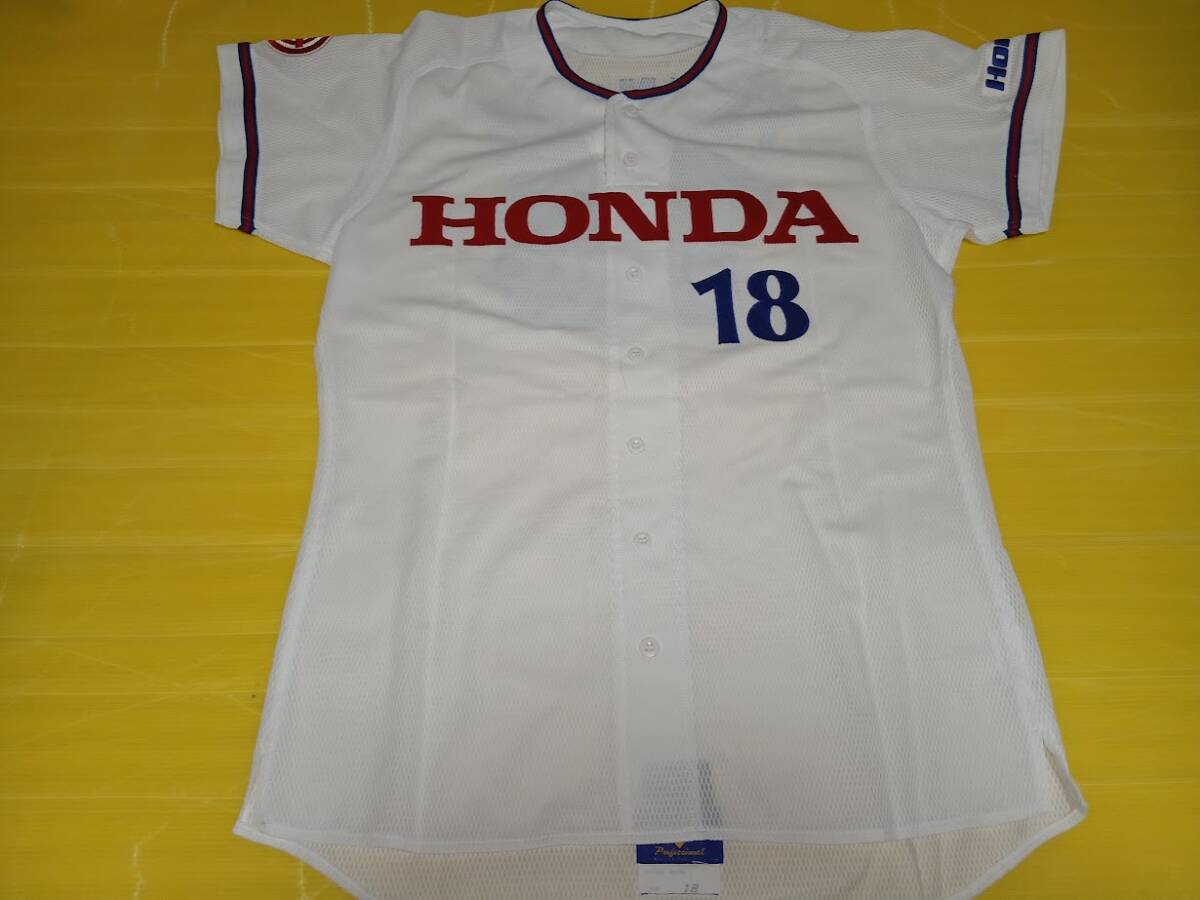 中古】【USED】 デサント製 日本通運 野球部 選手支給/実使用