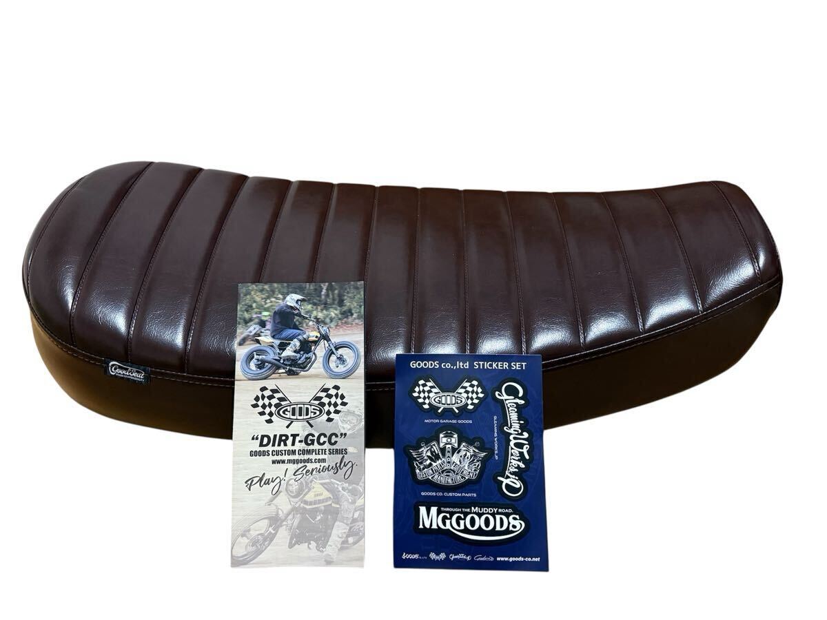GB250 クラブマン タックロール シートシート金具付き!! 綺麗な商品