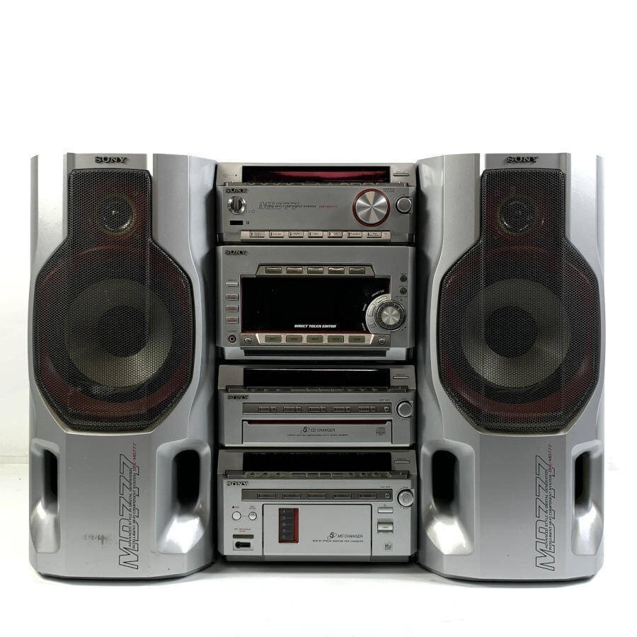 中古】△SONY DHC-MD99 MDピクシー システムコンポ 5枚CD 5枚MD ソニー