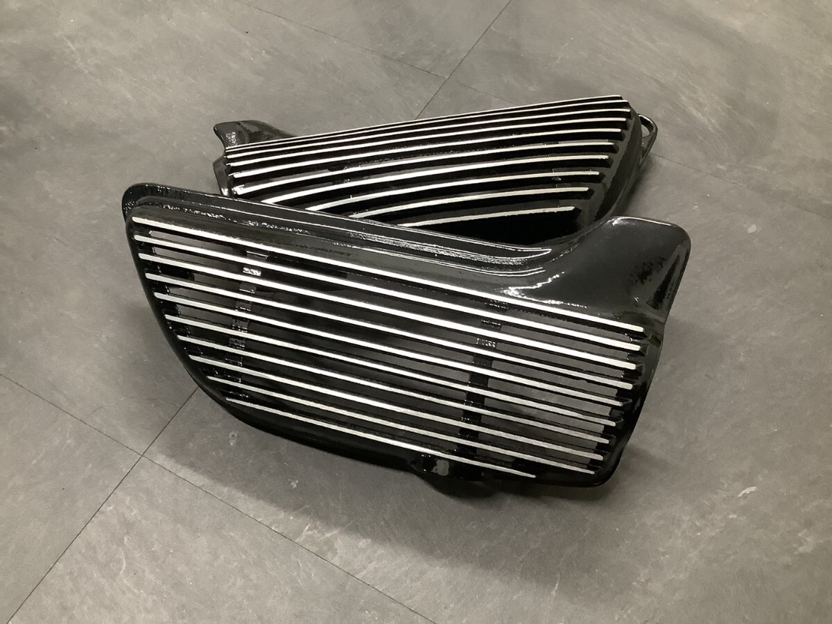 Y19-0252】KAWASAKI Z400GP用 BEETアルフィンサイドカバー 中古品 /GP 