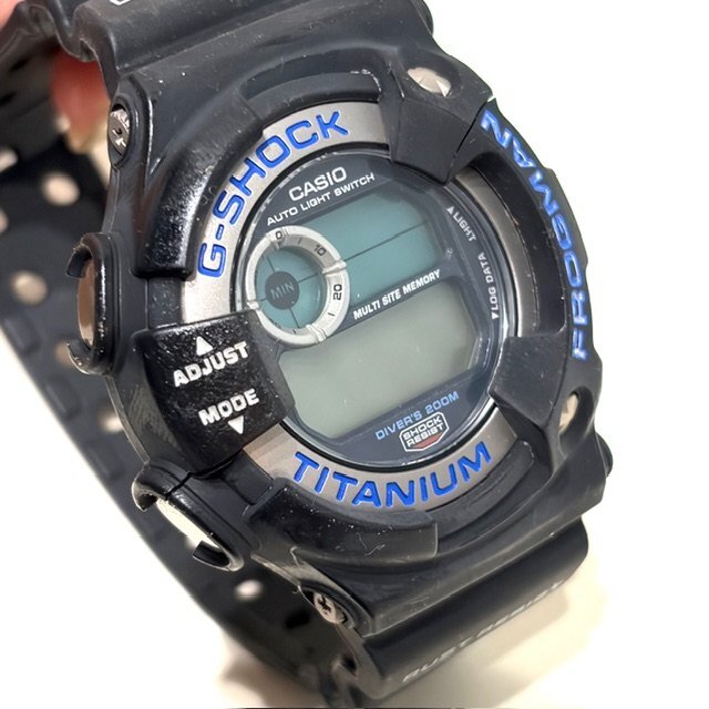 G-SHOCK アナログ 蓄光 AW-500 初代 AW-500B-7 - AW-500蓄光赤 