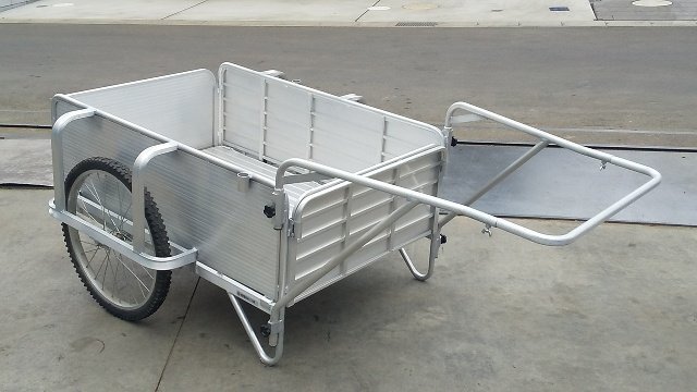 ◇リヤカー /昭和レトロ/手押し運搬車/農用運搬車/荷車/運搬車 全長