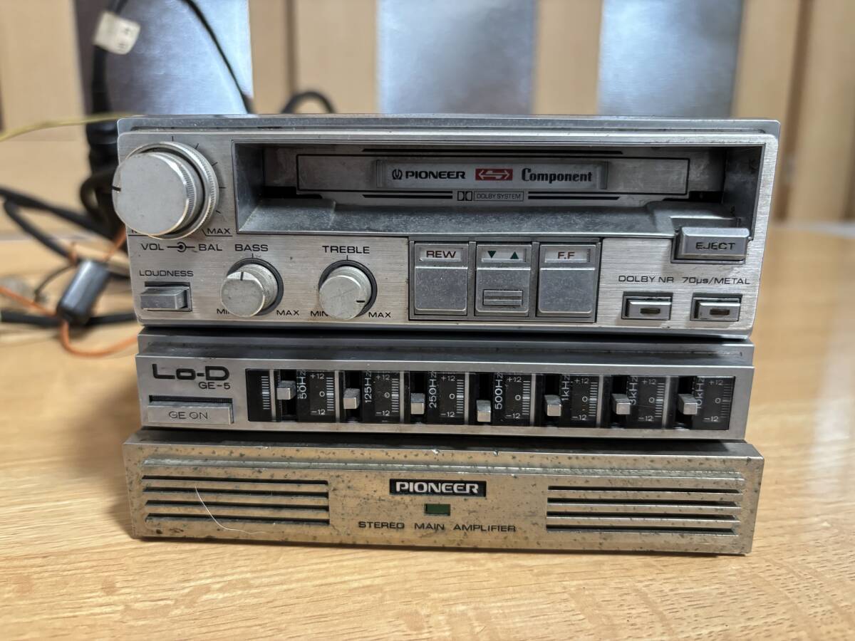Pioneer KP-313G GM-D8 カセットデッキ パイオニア PIONEER ロンサム