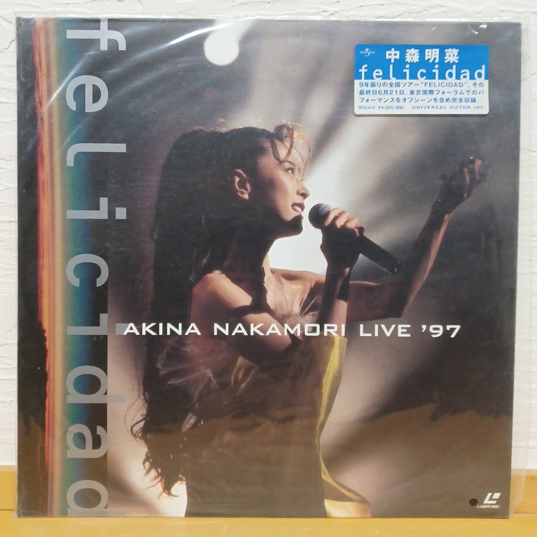新品】□中森明菜□ライブDVD□AKINA NAKAMORI LIVE '97□felicidad
