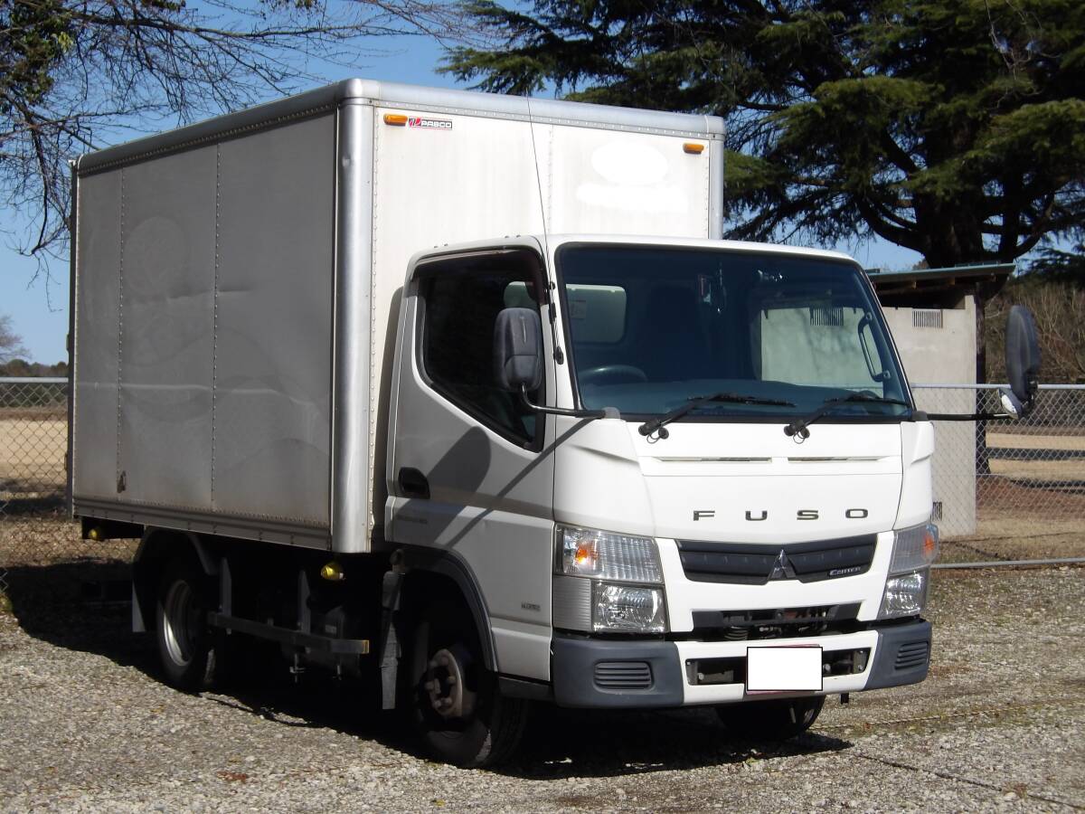 【走行距離 354050 km】驚きの安さ！各種トラック業販価格！試乗チェック車輌☆H28年式三菱キャンター バン 最大積載量1500 ...