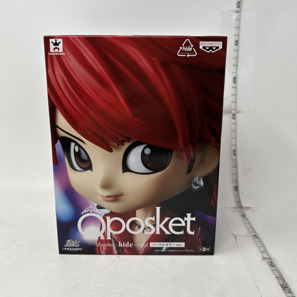 qposket hide vol.2 リペイント メタリック 検 HIDE フィギュア xjapan