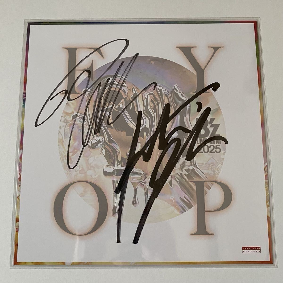 新品】B'z サイン B'z LIVE-GYM 2019 -Whole Lotta NEW LOVE- 会場限定