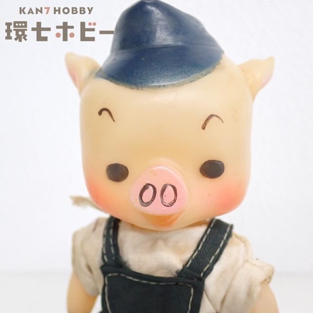 中古】NHK おかあさんといっしょ しんすけさんとあそぼう ソフビ 指