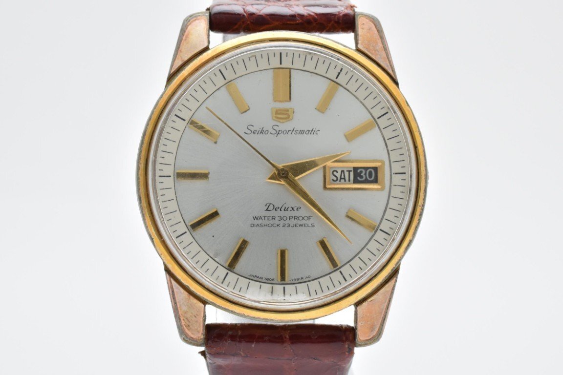 シチズン 腕時計 6651-S105188 デイデイト コンビ金具 裏スケ 自動巻き