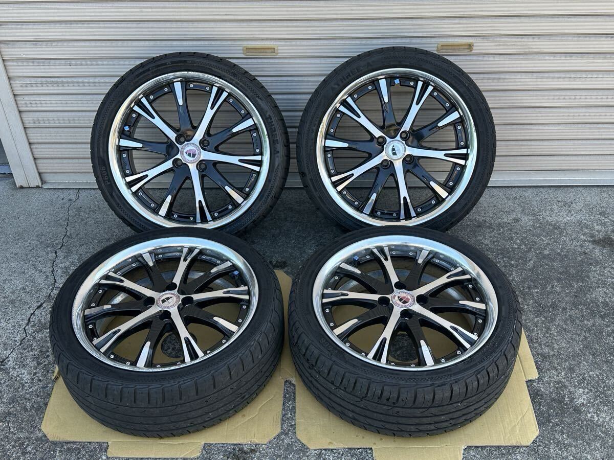 WORK 17インチ 7.5J +35 7.0J+35 4H 100 185/35R17 205/40R17 ワーク