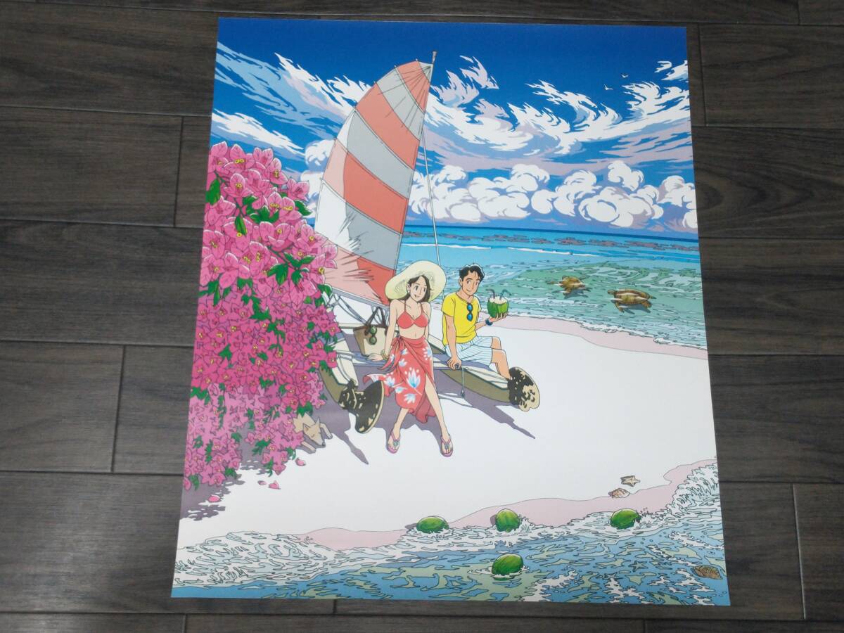 新品】わたせせいぞう「桜並木」ポスター額装品 即決送料込の落札情報