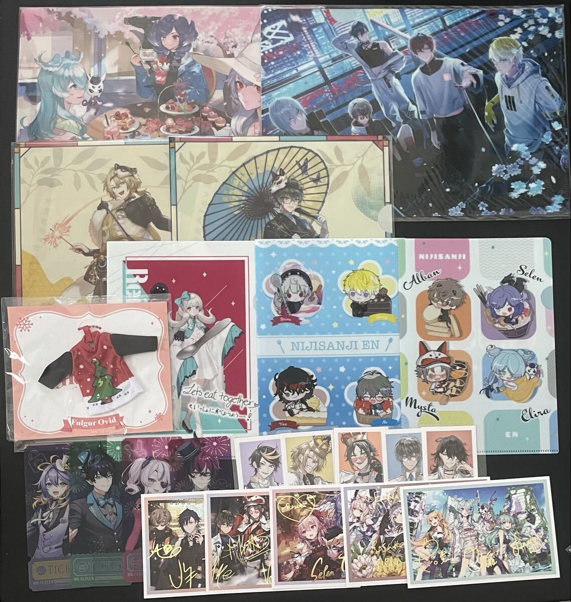 382クリアファイル ガンバレ！中村くん！！ 春泥 コラボカフェ「OPERA