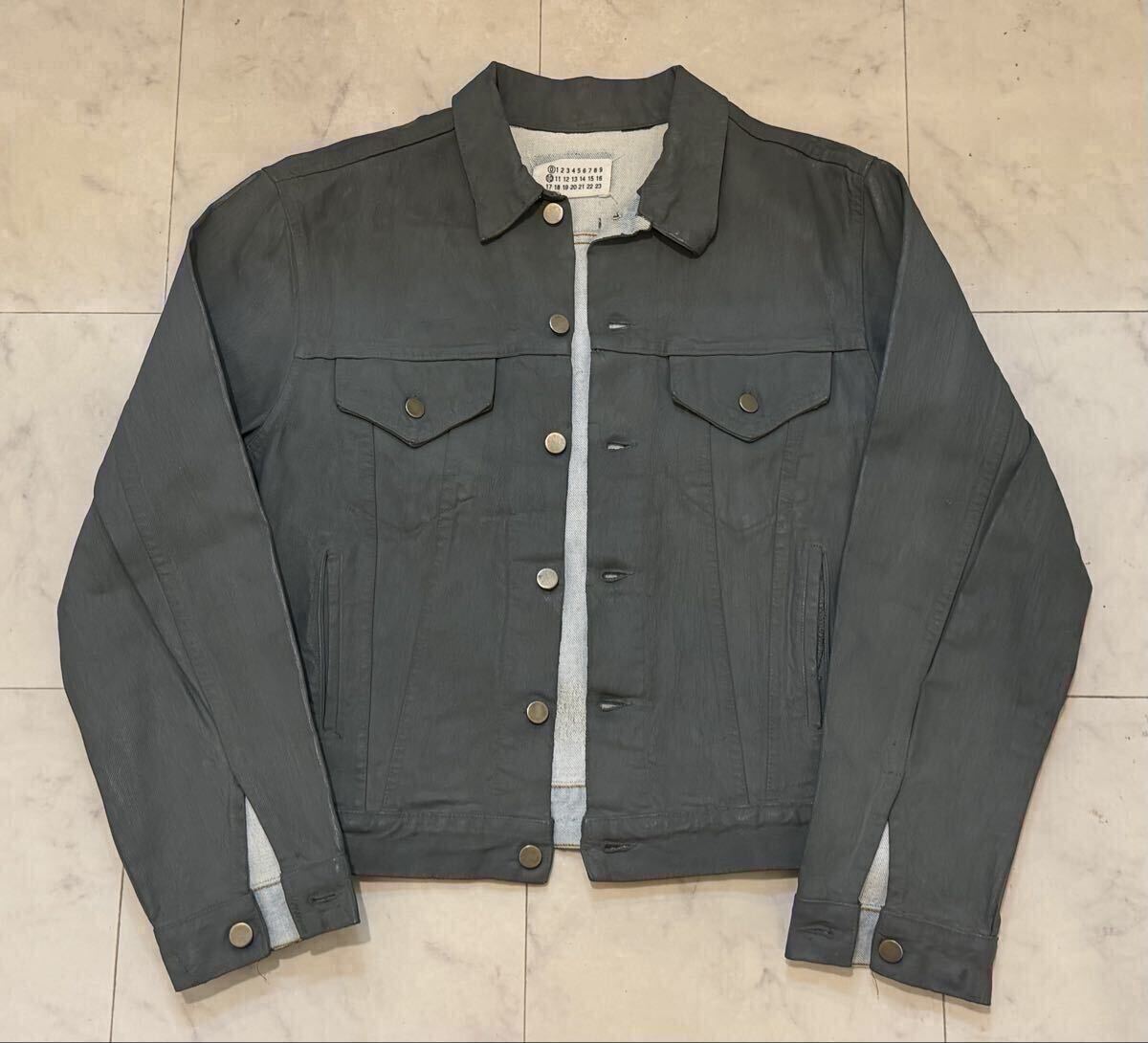 希少 初期マルタンマルジェラ 0⑩ 1999AW ペンキデニムジャケット 
