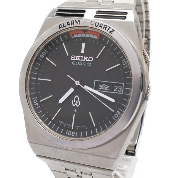 中古美品 80年代 SEIKOセイコー ALARM QUARTZアラームクオーツ 7223