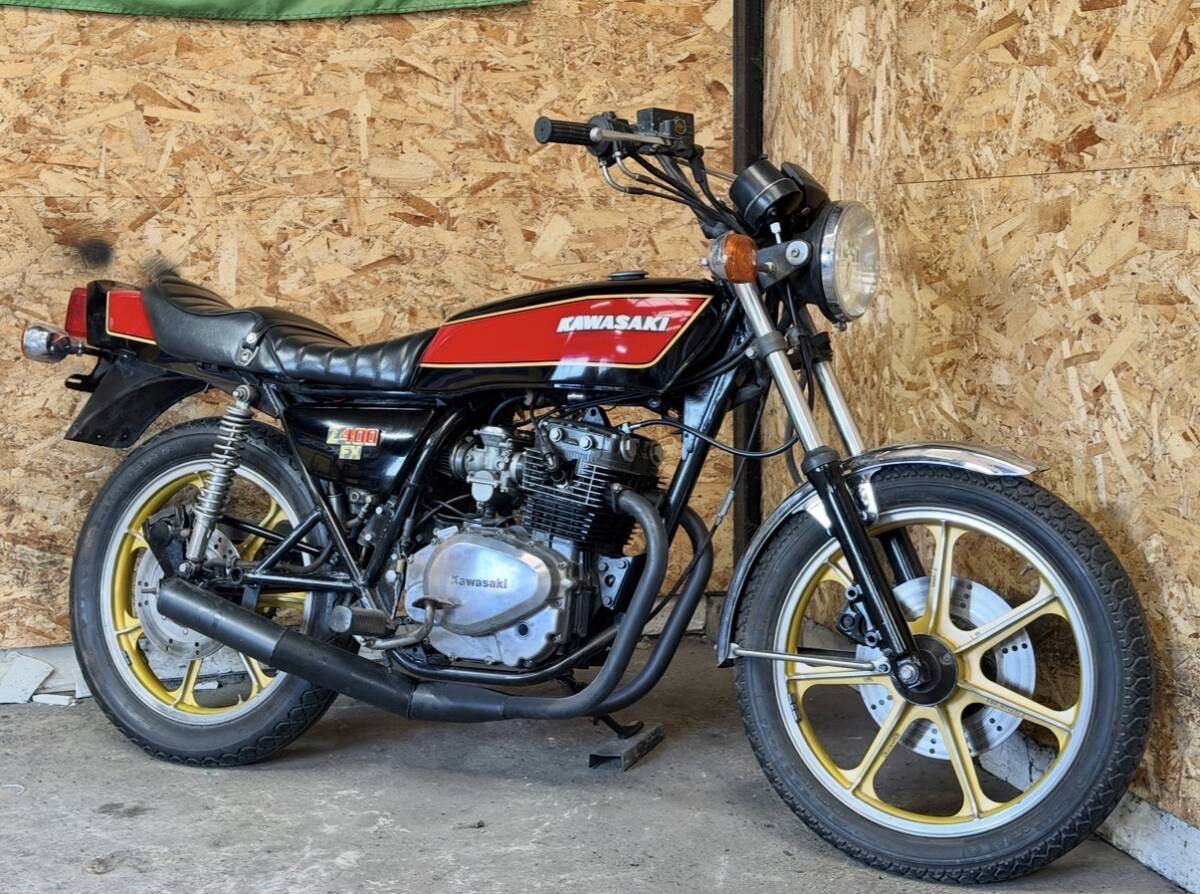 中古】ZRX400！後期仕様！予備検査付き！イモビ付き！検ZRX！CB
