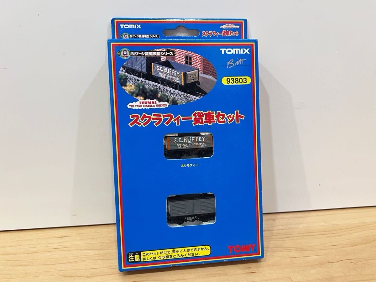 NゲージTOMIX きかんしゃトーマスシリーズ93803スクラフィー貨車セット 楽天市場】スクラフィー貨車セット【TOMIX・93803】「鉄道模型 Nゲージ